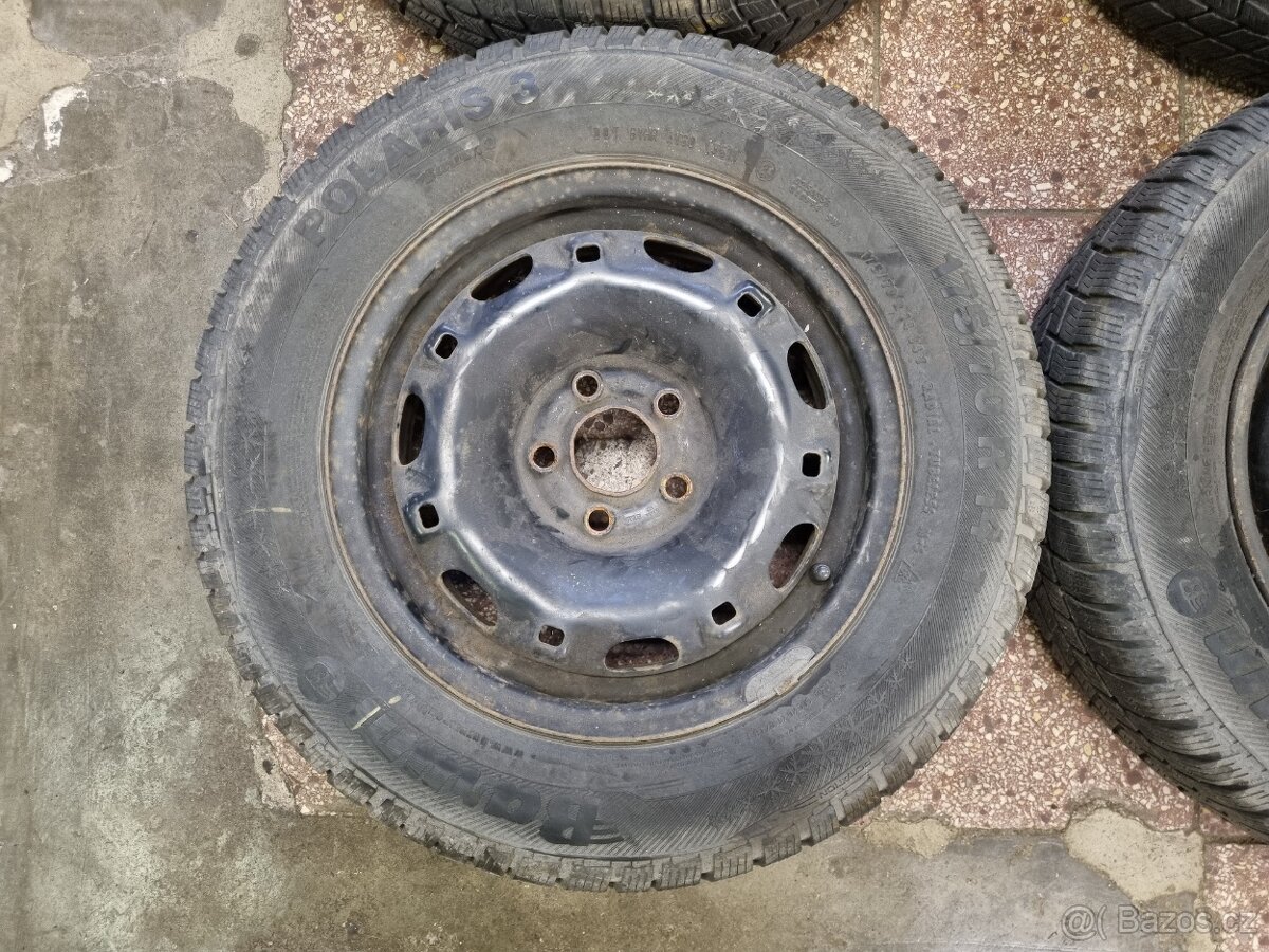 Ocelová kola disky 5x100 175/70 R14 - 2