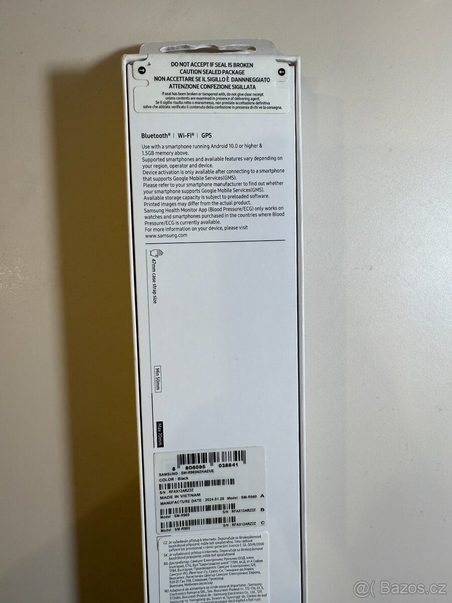 NOVÉ Samsung Galaxy Watch6 Classic 47mm SM-R960 hodinky - 2