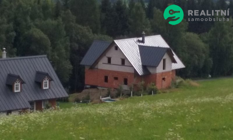Prodej horské novostavby Krkonoše 425m, pozemek 2077m - 2