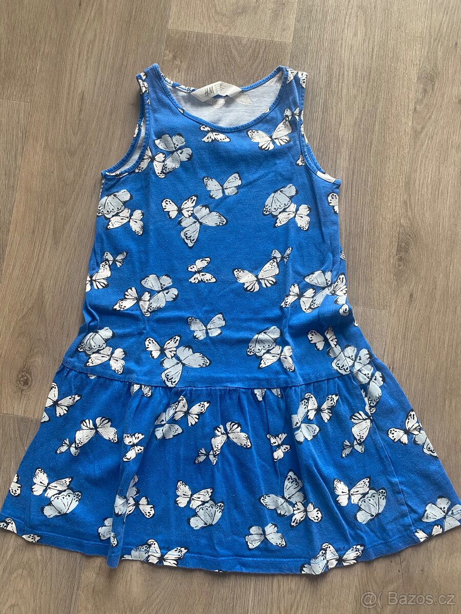 Šatičky Benetton a H&M 122/128 - 2