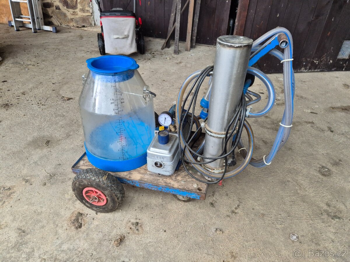 Mobilní přenosné dojící zařízení - 2