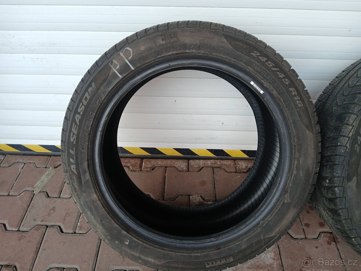 PIRELLI 245/45 R18-CELOROČNÍ-2KS - 2