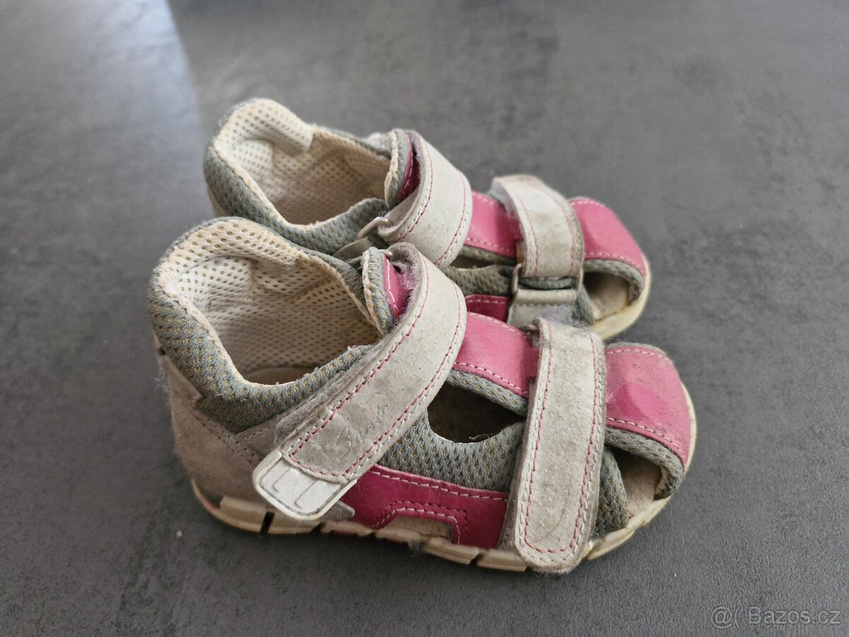 Dětské celokožené sandály - 2