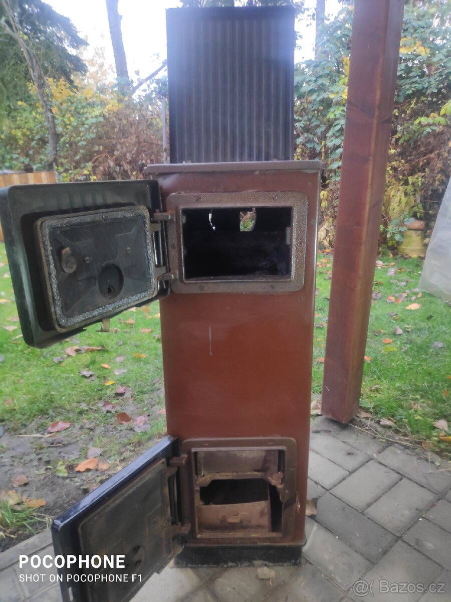 Prodám kamna Petry s vodovodní výměníkem - 2