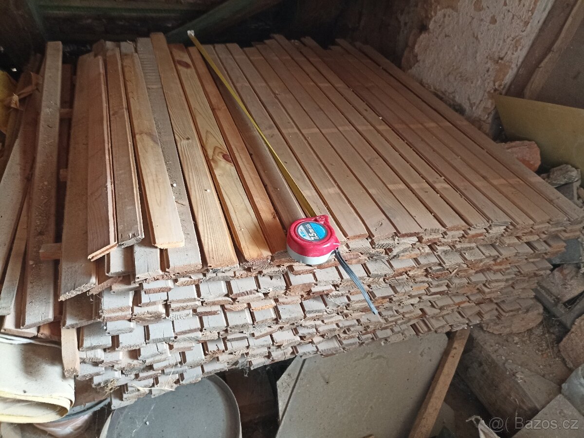 Palubky starší provedení obklady na stěny - 2