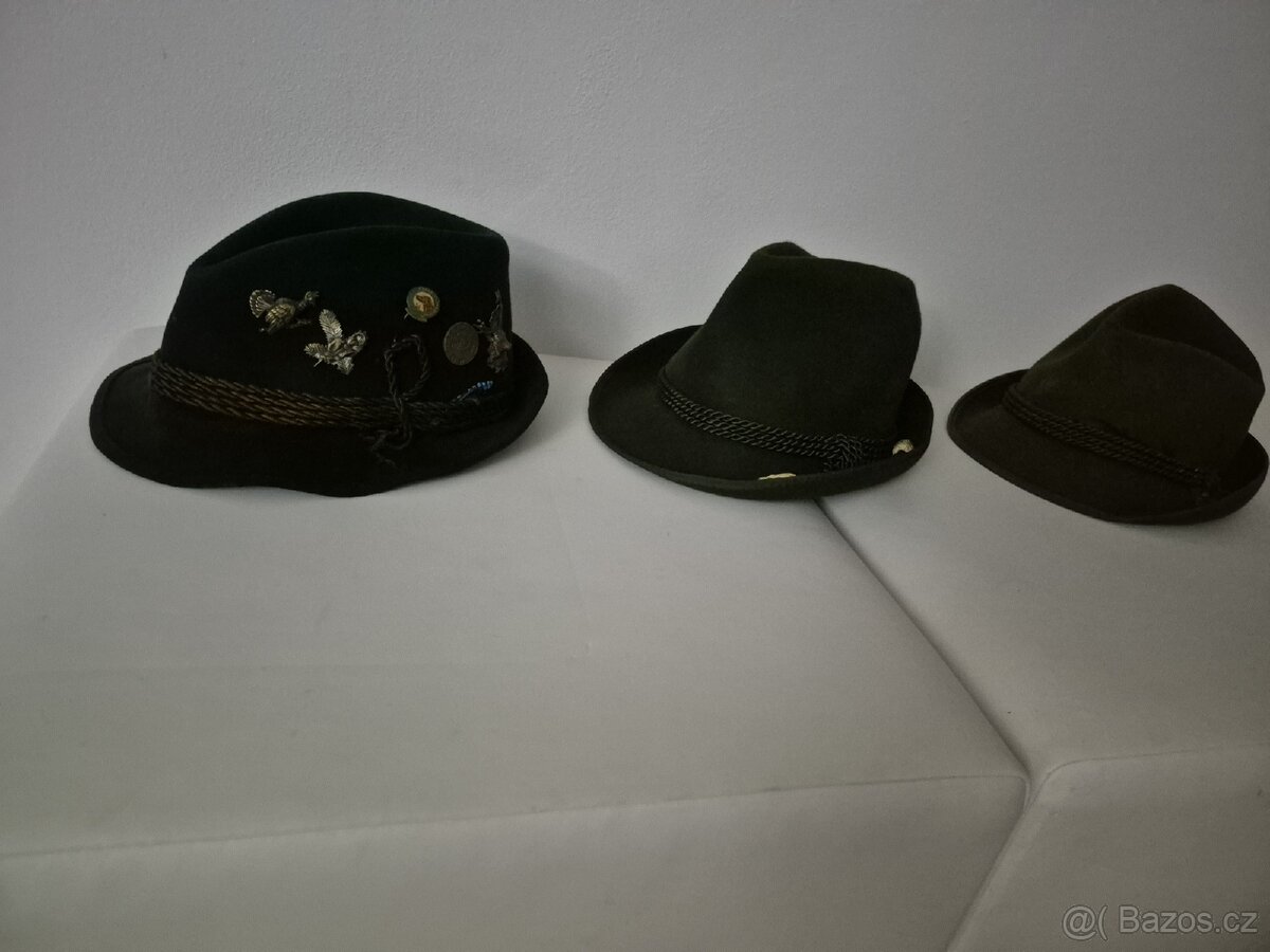 Myslivecke klobouky - 2