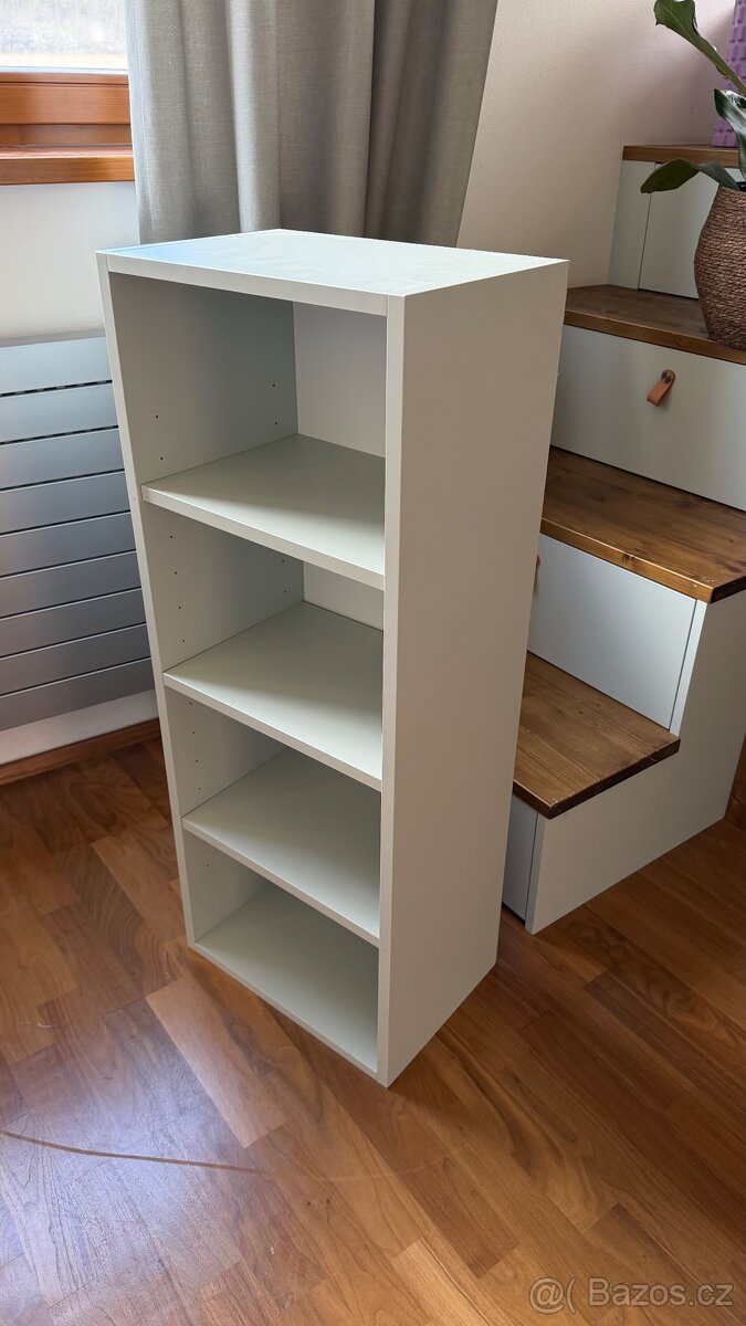 Tyrkysový / mátový policový regál, 103 cm - 2