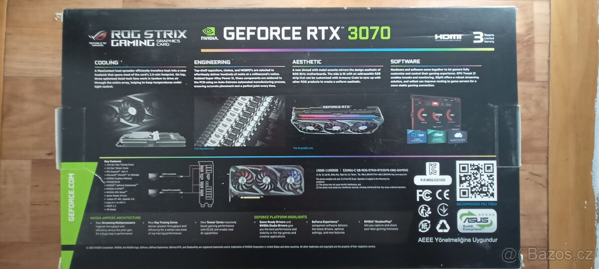 ASUS GeForce ROG STRIX RTX 3070 GAMING O8G - 2