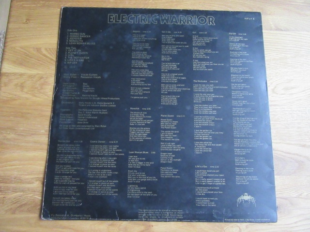 LP T.Rex - Electric Warrior - 2