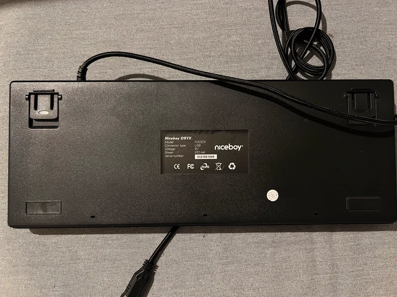 Niceboy oryx k300x herní mechanická klávesnice - 2