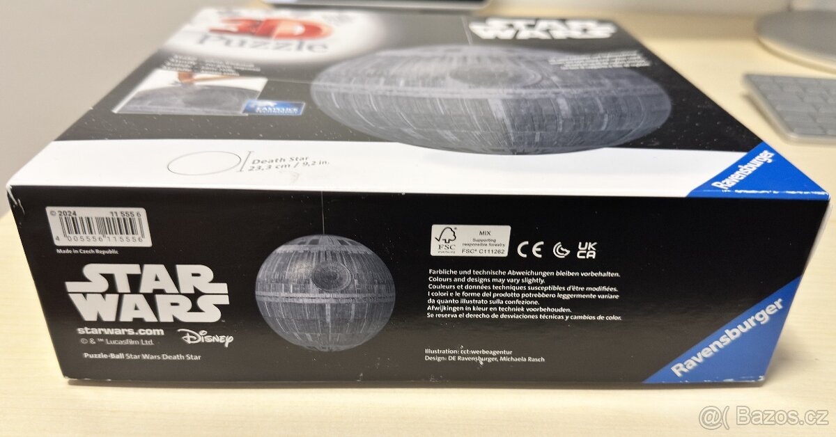 Ravensburger 3D puzzle STARWARS - Death Star 540 dílků - 2
