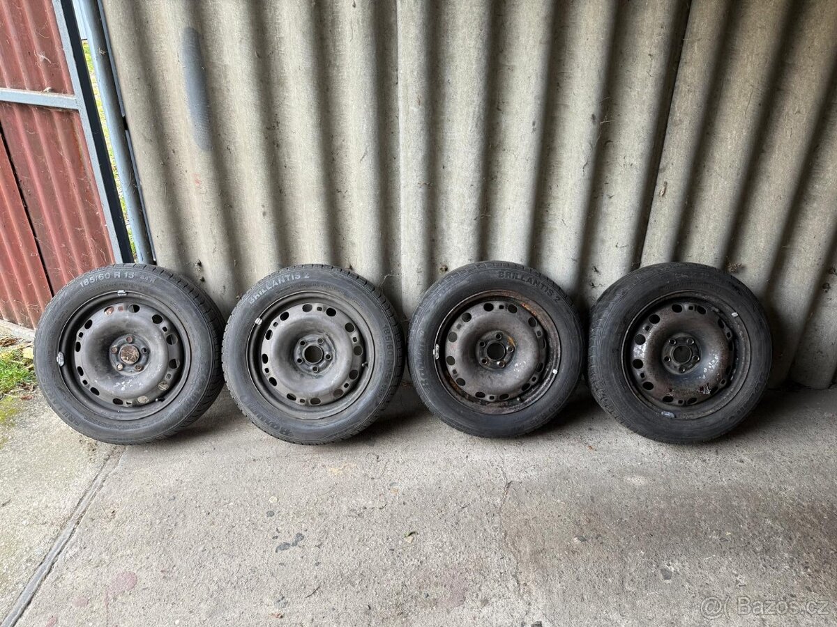 Plechové disky 15" - 2