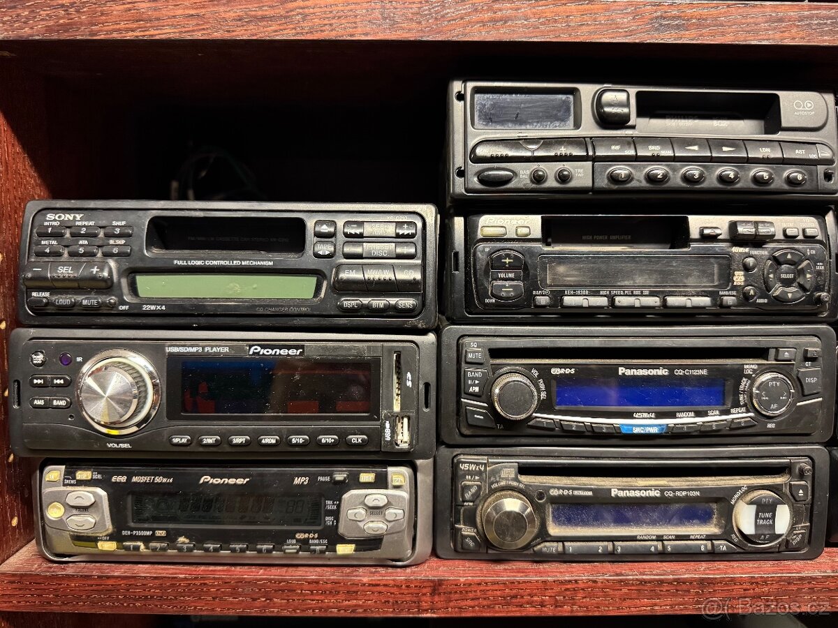 Autorádio 1din / retro, kazetové , youngtimer - 2