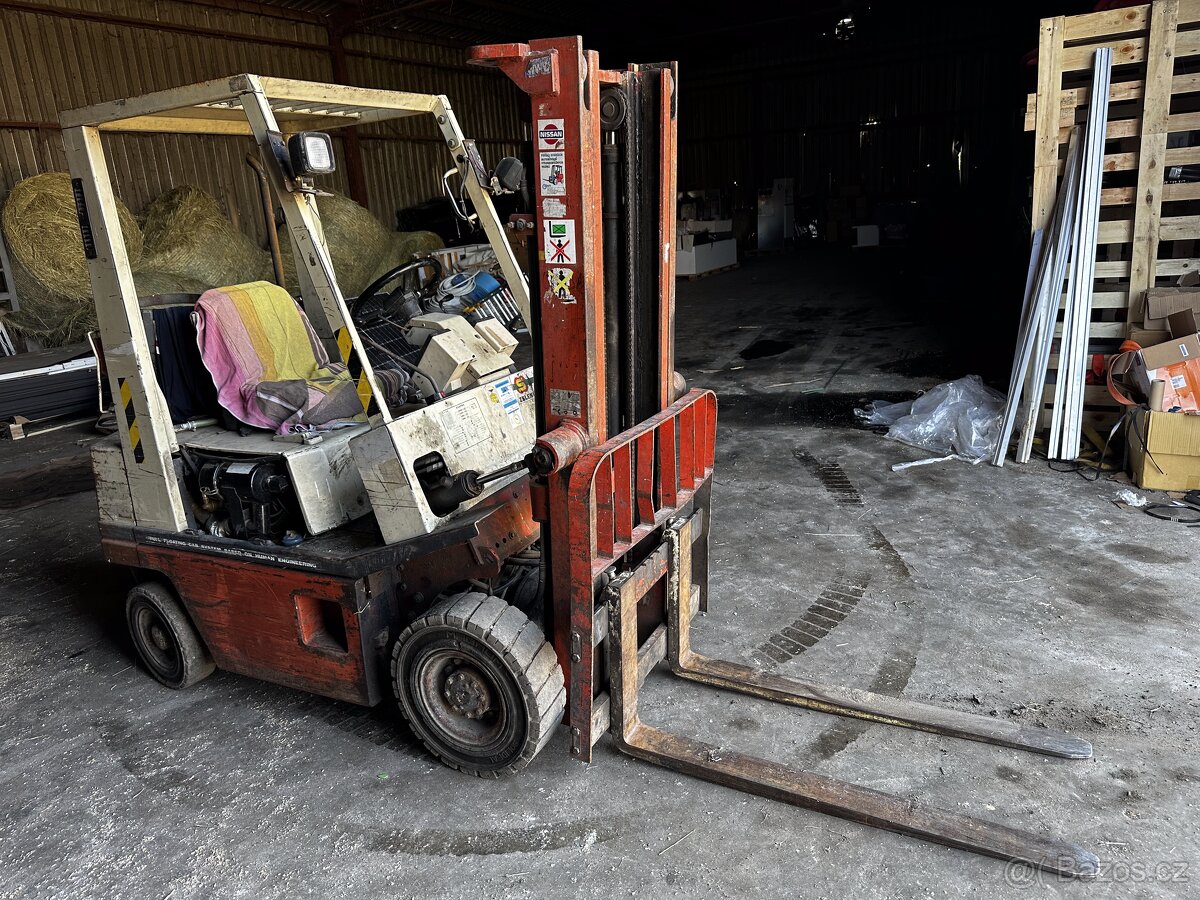 VZV Nissan/ještěrka, vysokozdvižný vozík - 2