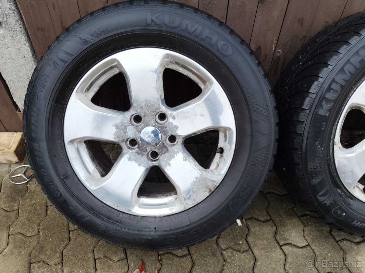 Jeep Grand Cherokee sada kol 18" 265/60R18 - 2