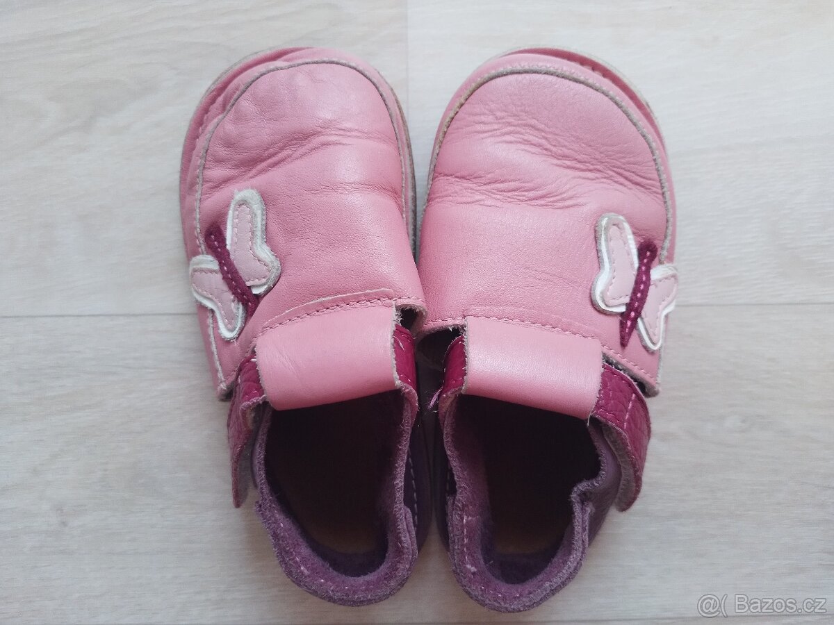 Barefoot kožené capáčky Tikki vel. 24 - 2