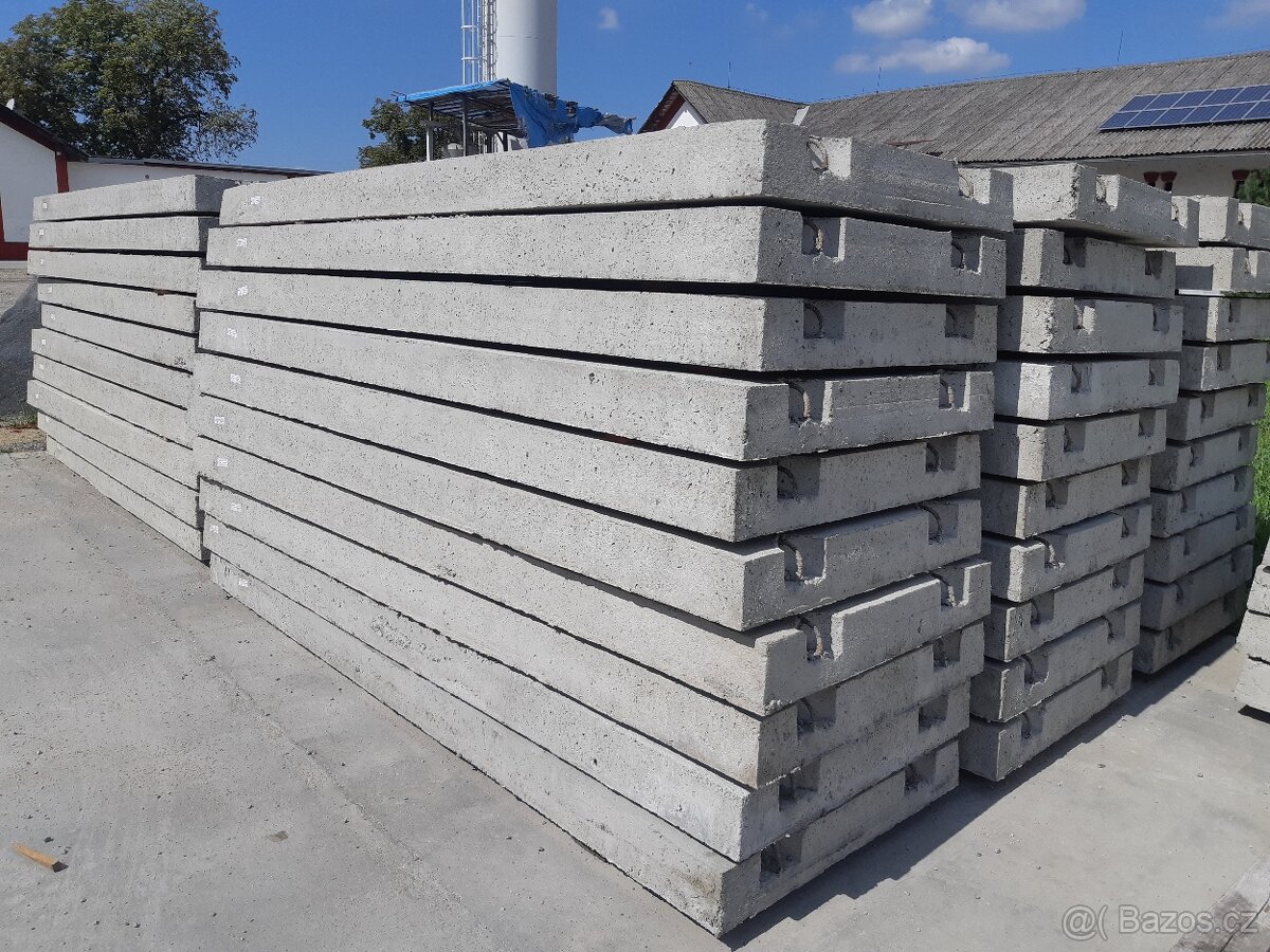 Silniční betonové panely - NOVÉ - 2