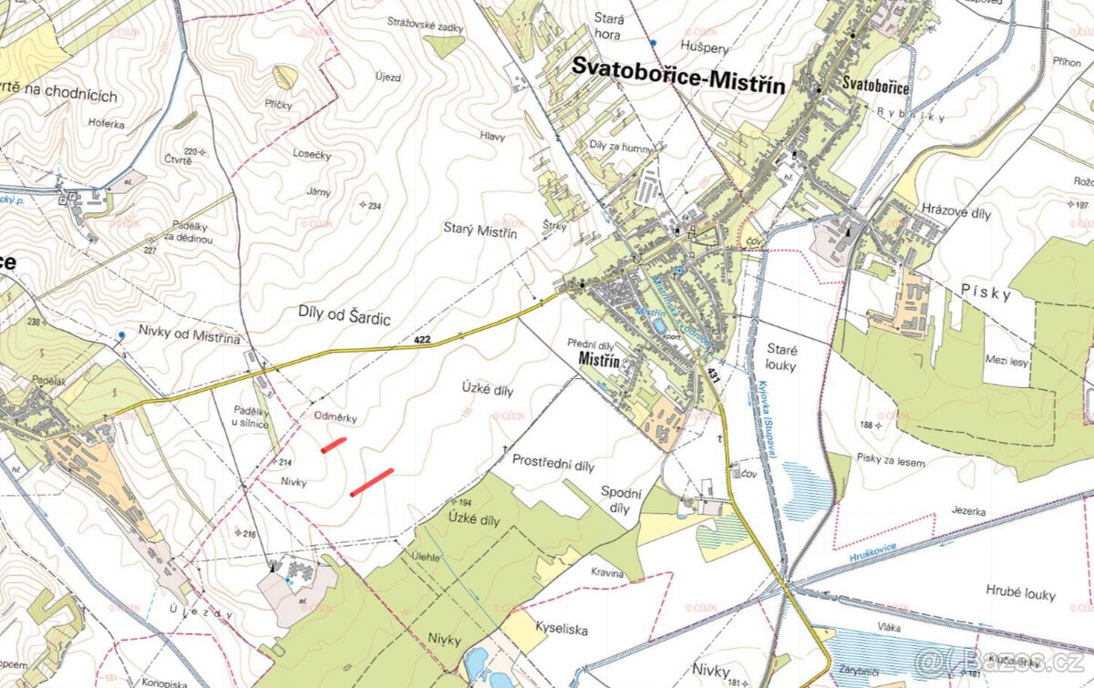 Zemědělská půda, prodej, Mistřín, Svatobořice-Mistřín, Hodon - 2