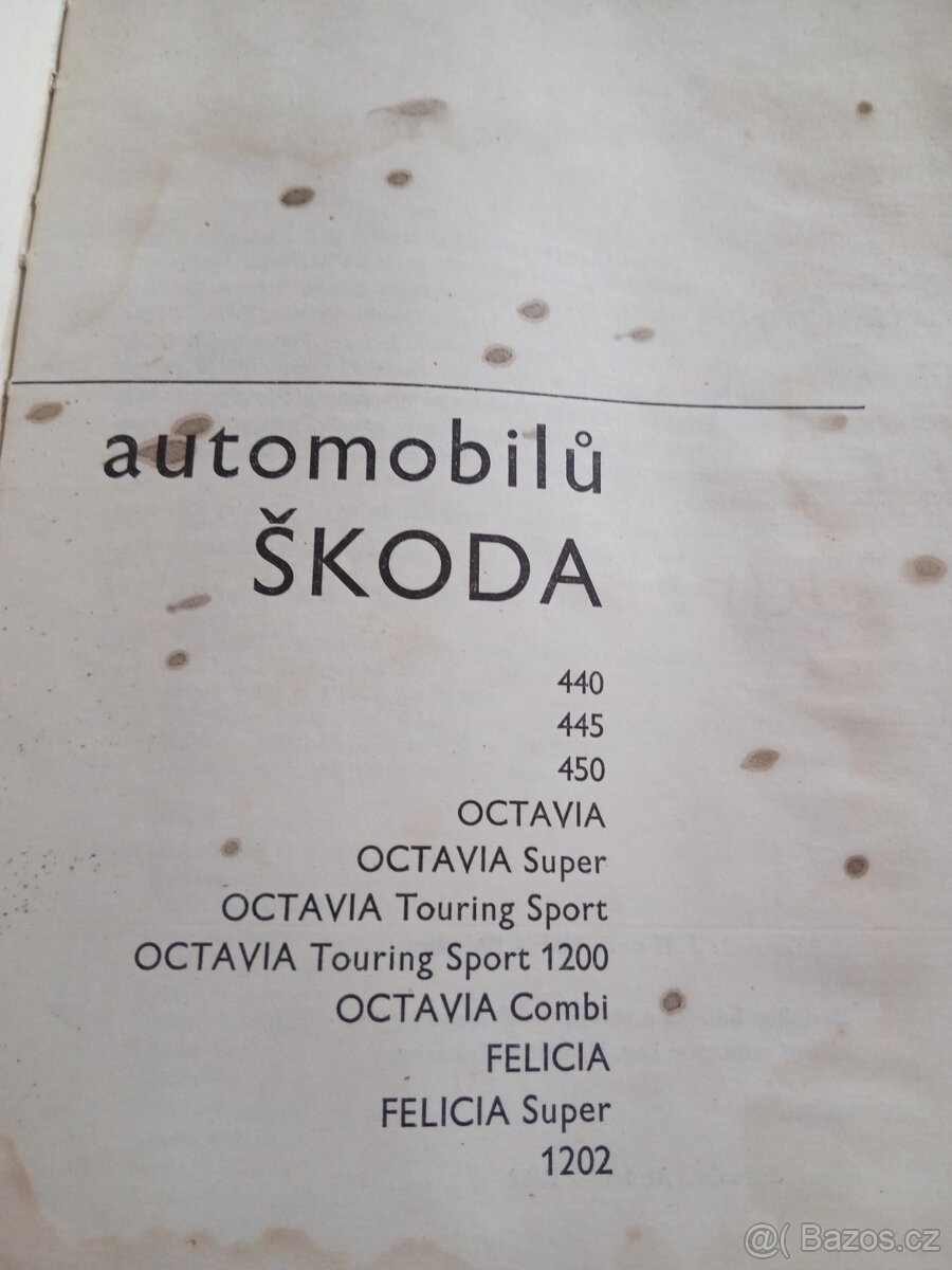 Údržba a opravy automobilů Škoda - 2