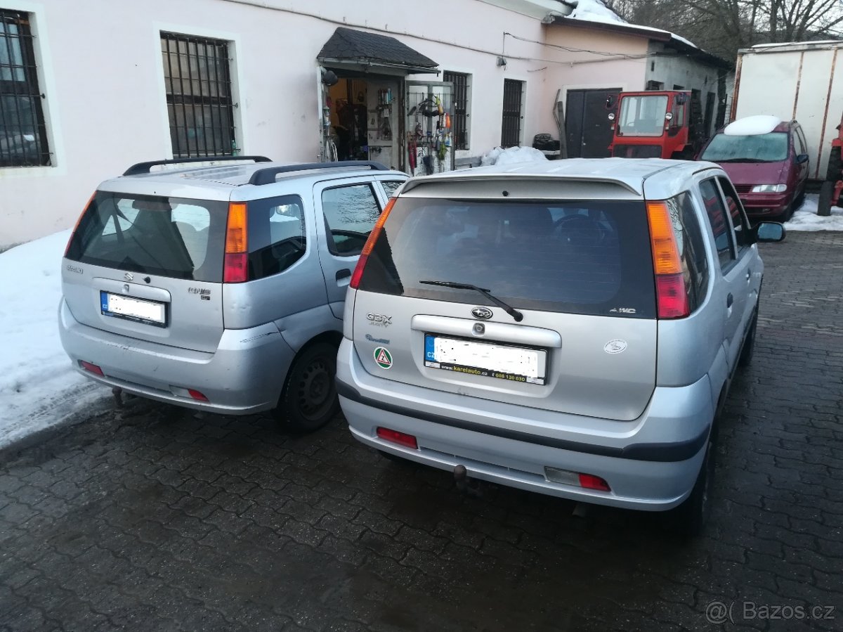 suzuki ignis 4x4 subaru justy 4x4 dily - 2