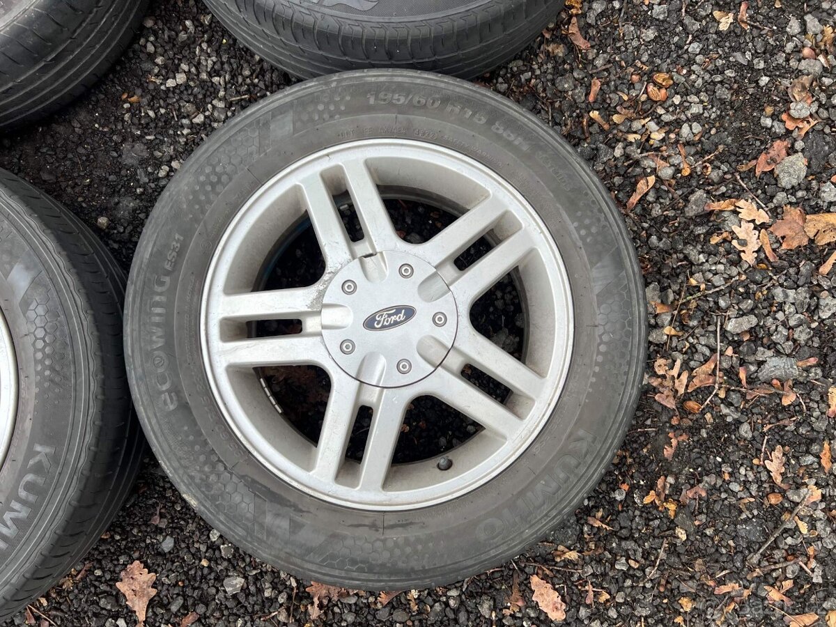 190. sada letní kola 195/60 r15 4x108 Ford - 2