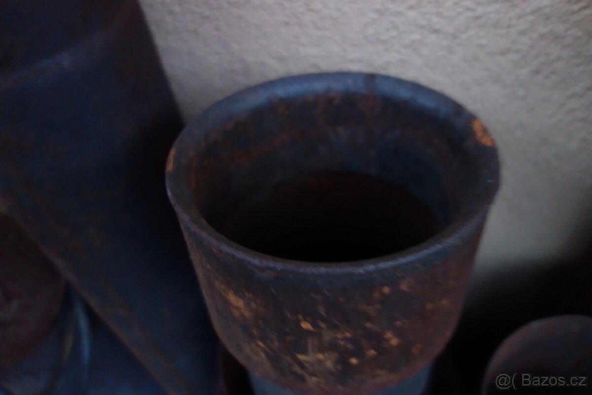 KOUŘOVODY ROURY REDUKCE viz.foto (ke kamna ) - 2