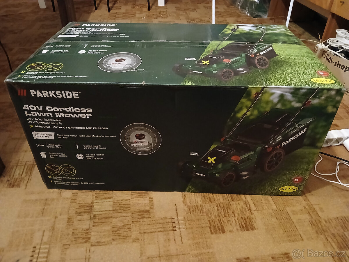 Aku sekačka na trávu PRMA 40-Li D2 / Parkside - 2