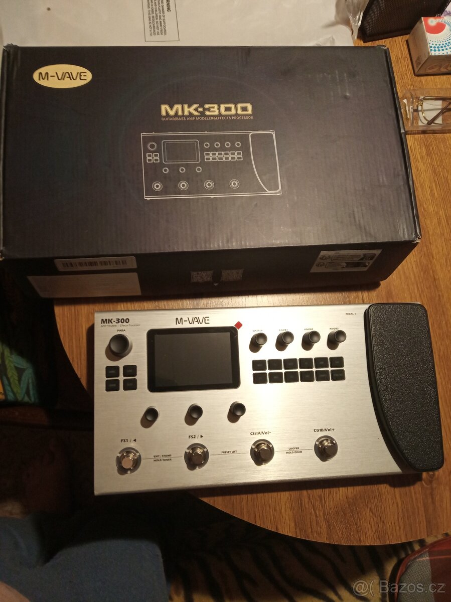 M-Vave MK300- kytarový procesor - 2