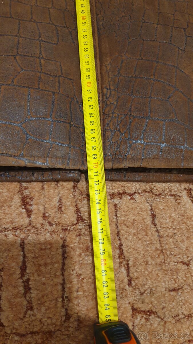 pánský kožený kabát z ovčí kůže L - 2