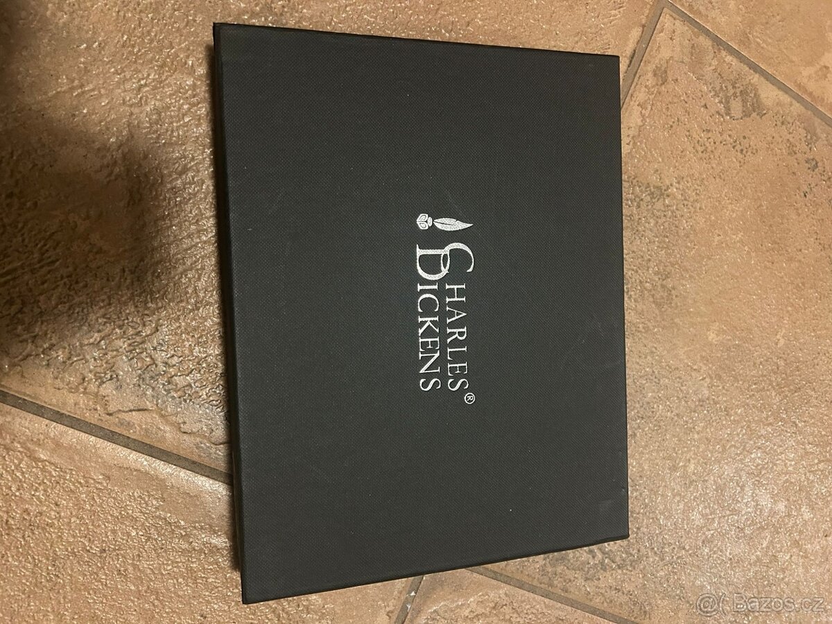 Dárkový set Charles Dickens Psací potřeby (Psací brk, hroty) - 2