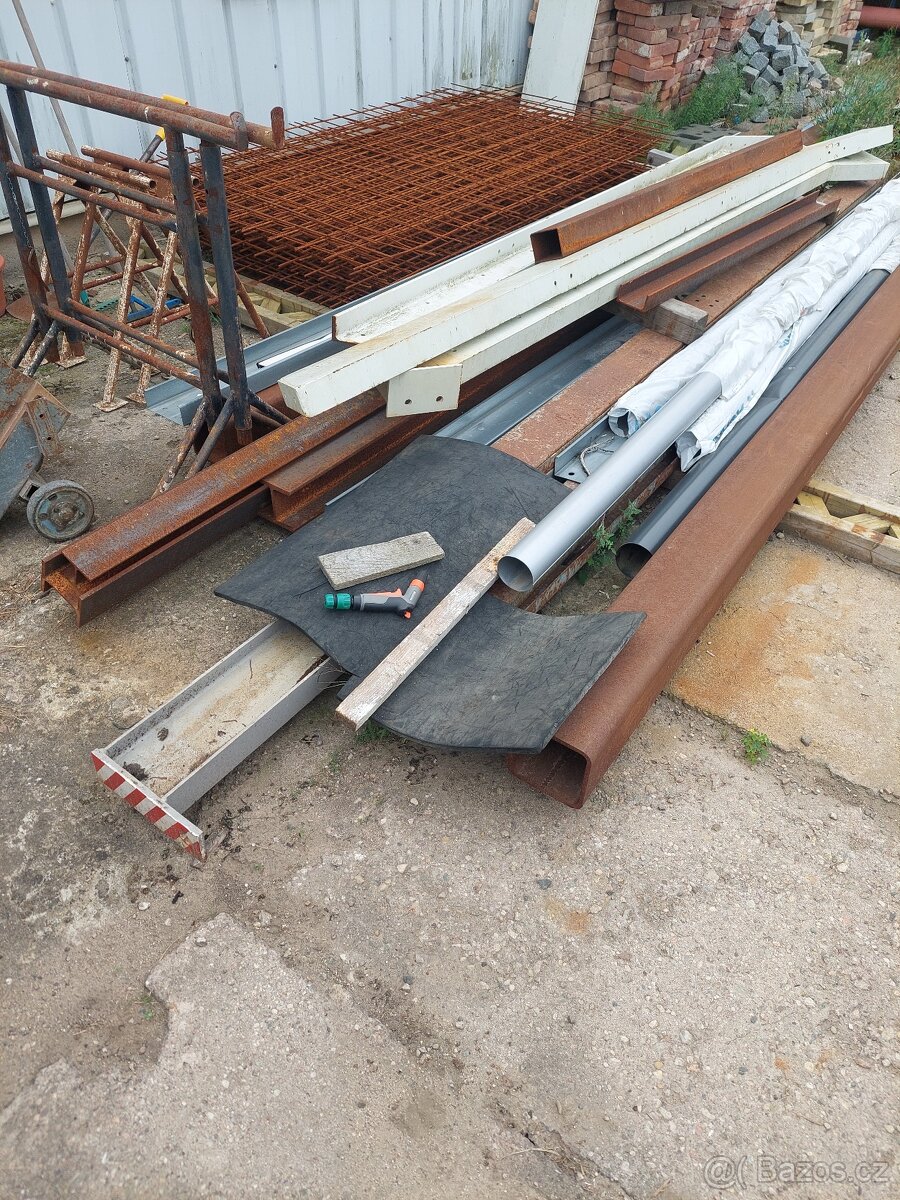 Železo, traverzy, hutní materiál levně - 2