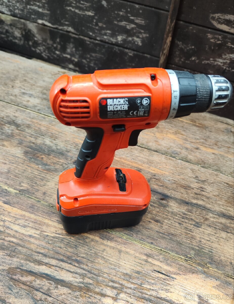 Black&Decker EPC18 - aku vrtačka 18v - 2
