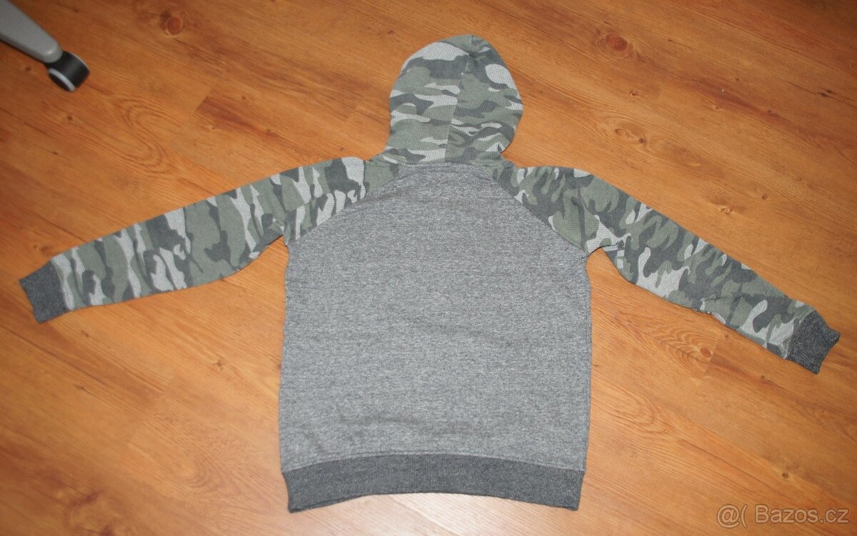 Šedá mikina C&A - vel. 140 - 146 - 2