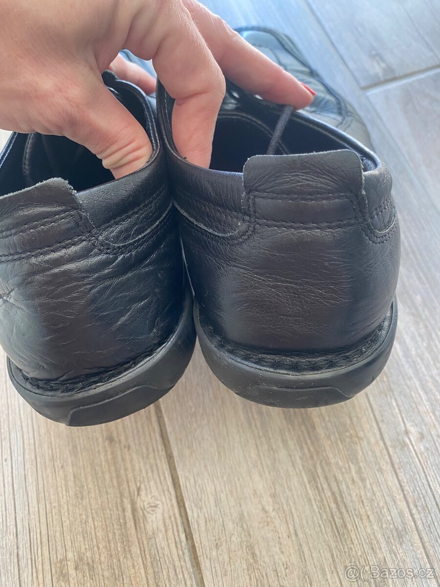 Panske sváteční polobotky Bata kozene - 2