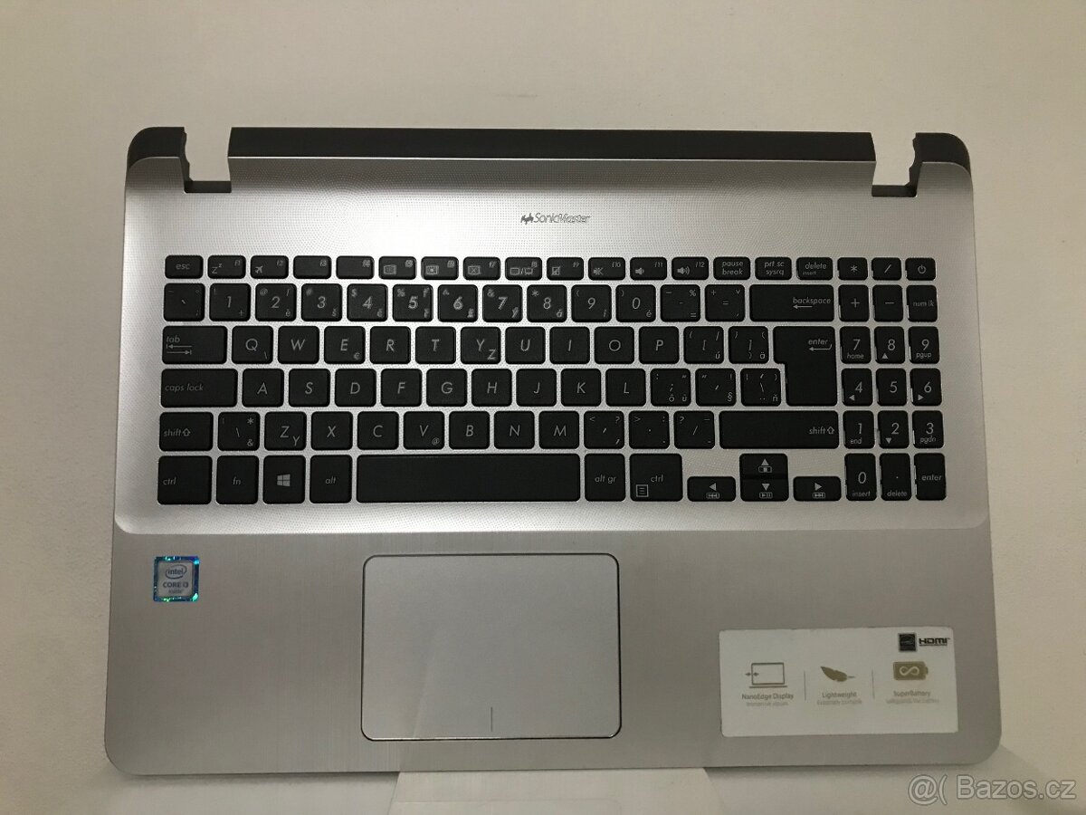 Prodám klávesnicové moduly pro NB Asus (CZ) - 2