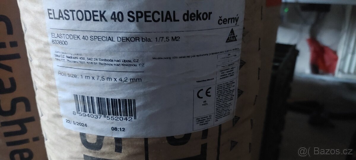 Asfaltový pás hydroizolační ELASTODEK 40 STANDARD DEKOR - 2