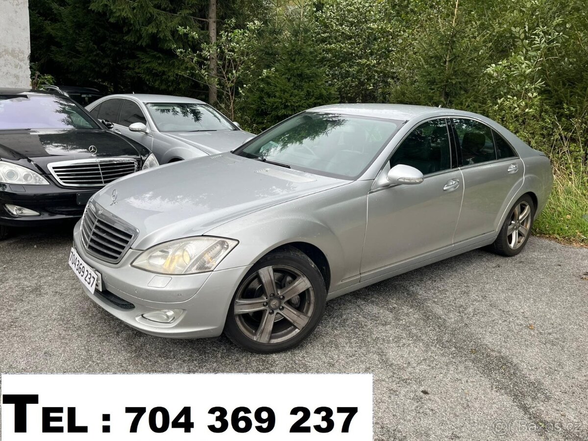 // MERCEDES W221 S-CLASS 320 CDI 173kw //DÍLY - 2