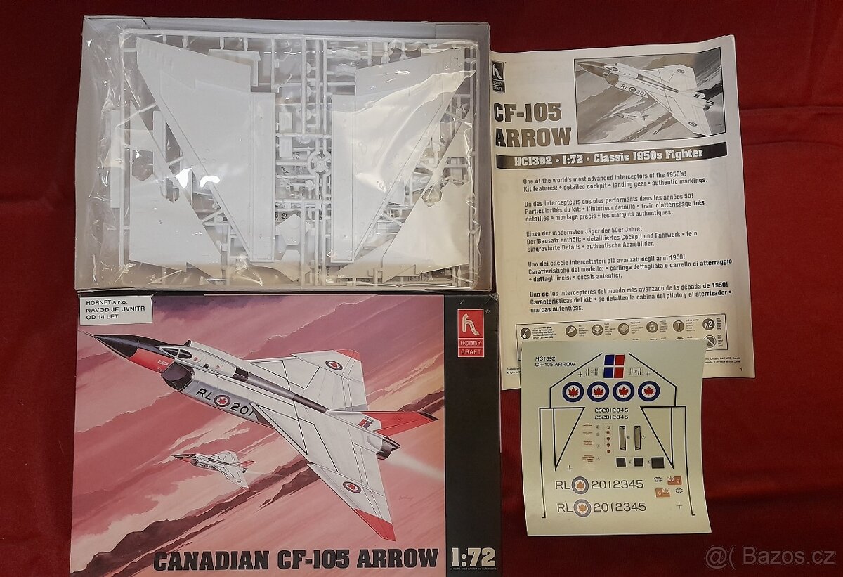 Model letadla: CF-105 ARROW - 2