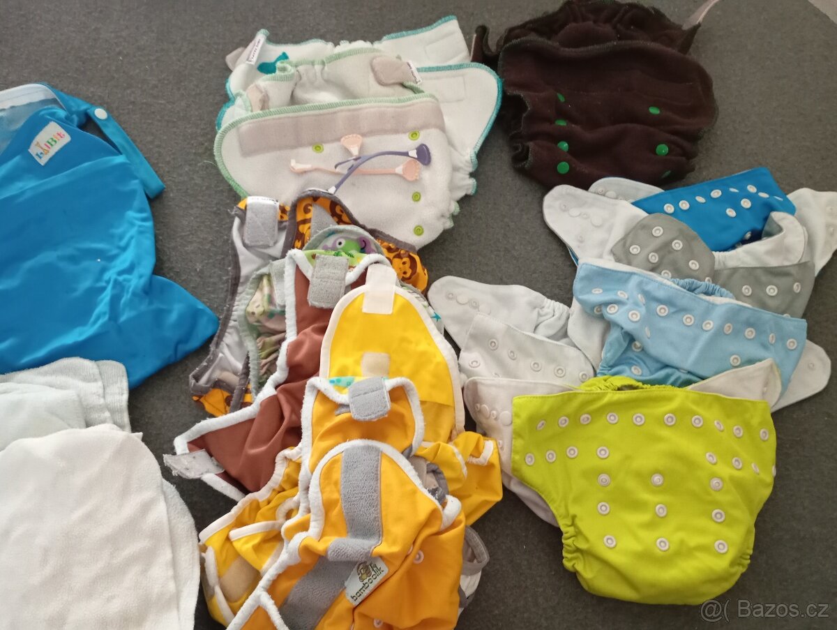 Látkové plenky, učící - 2