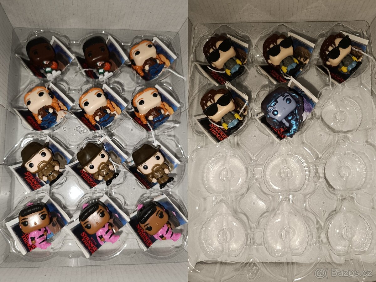 Figurky Kinder Joy Stranger Things a Minecraft - 2