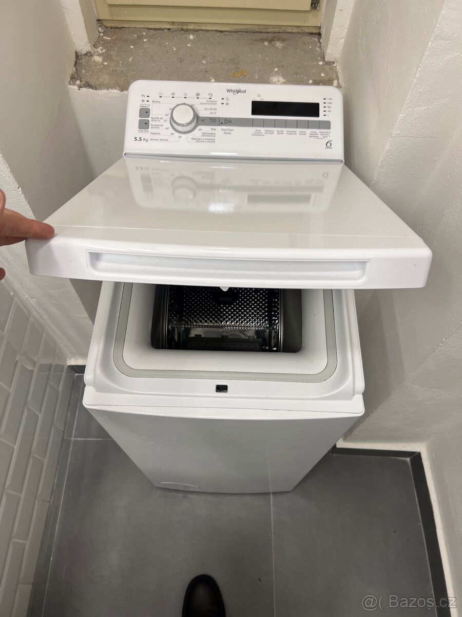 Whirlpool TDLR55120S — pračka top load 5,5 kg - 2
