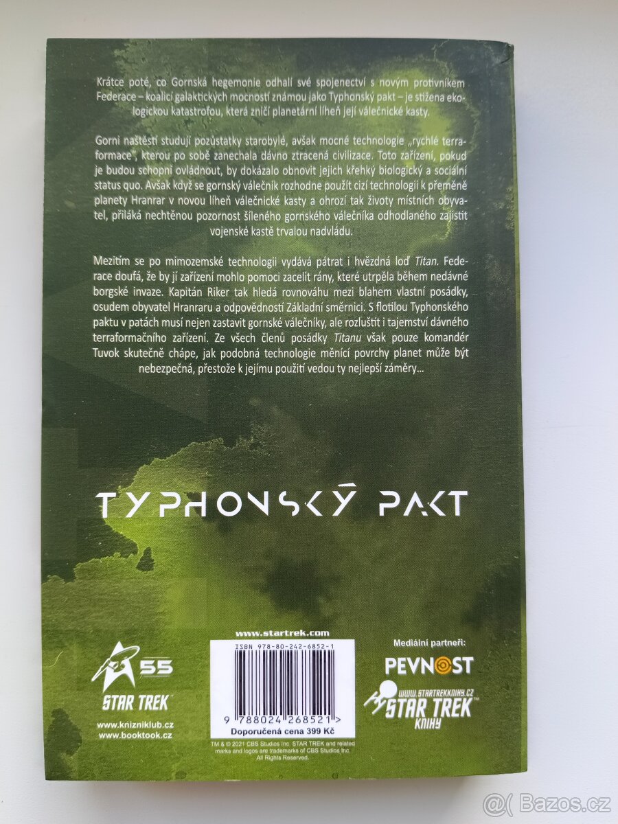 Star trek Titan - Plamenům navzdory - David Mack - 2