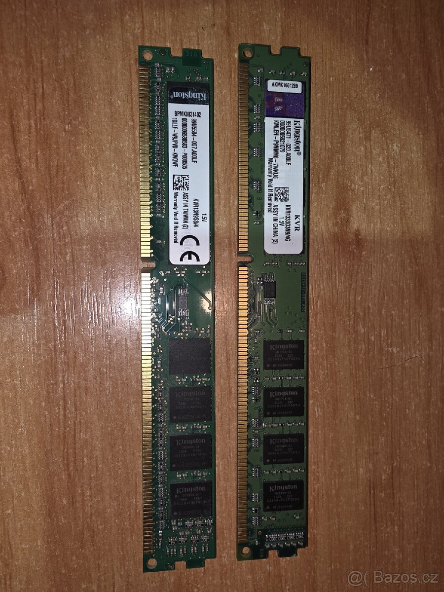 PC paměť DDR3 a DDR4 - 2