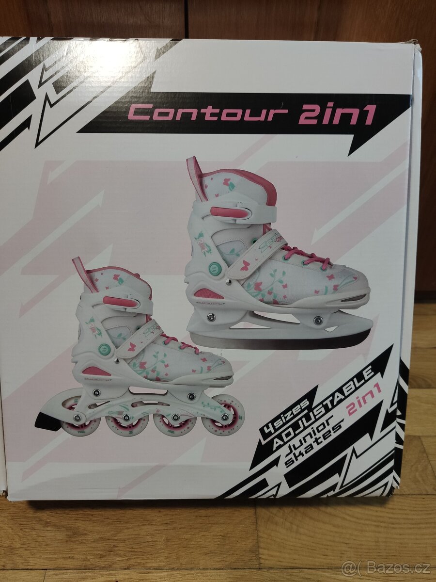 Dívčí brusle Zealot CONTOUR 2v1 - 2