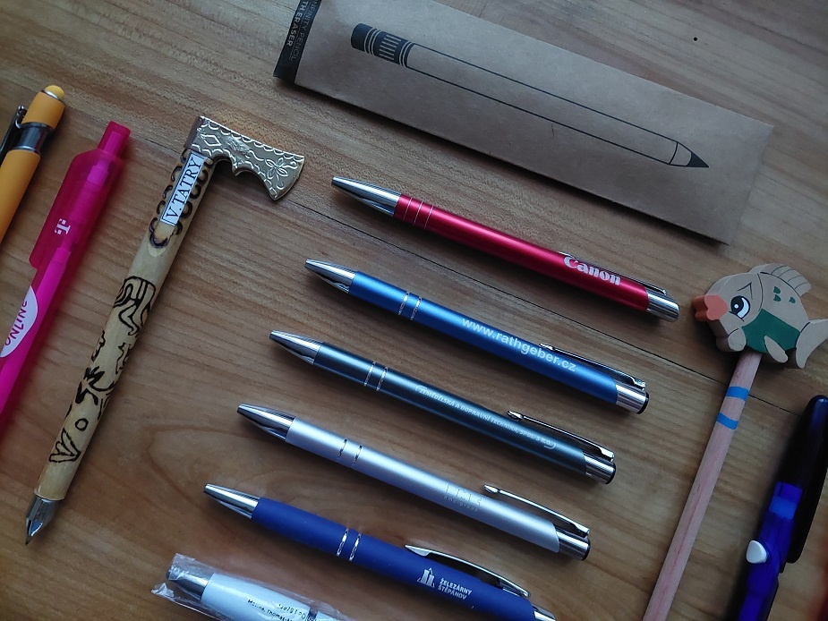 Sada nových tužek kuličková pera nové propisky pro sběratele - 2
