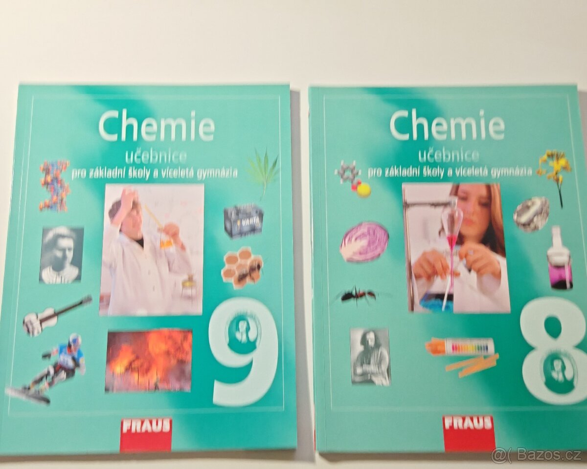 Sada 6 ks učebnic CHEMIE pro ZŠ - NOVÉ - 2