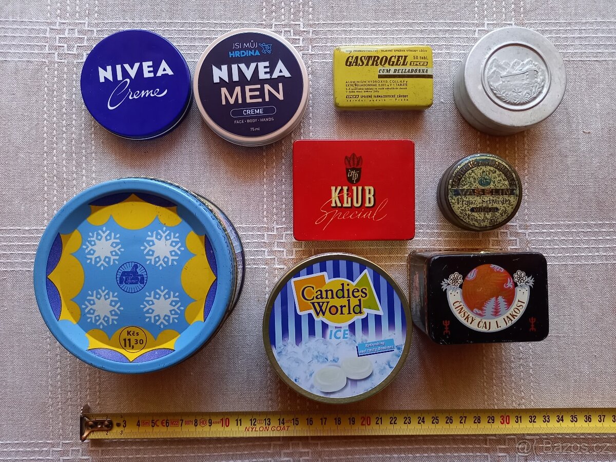 Staré plechové krabičky - 2