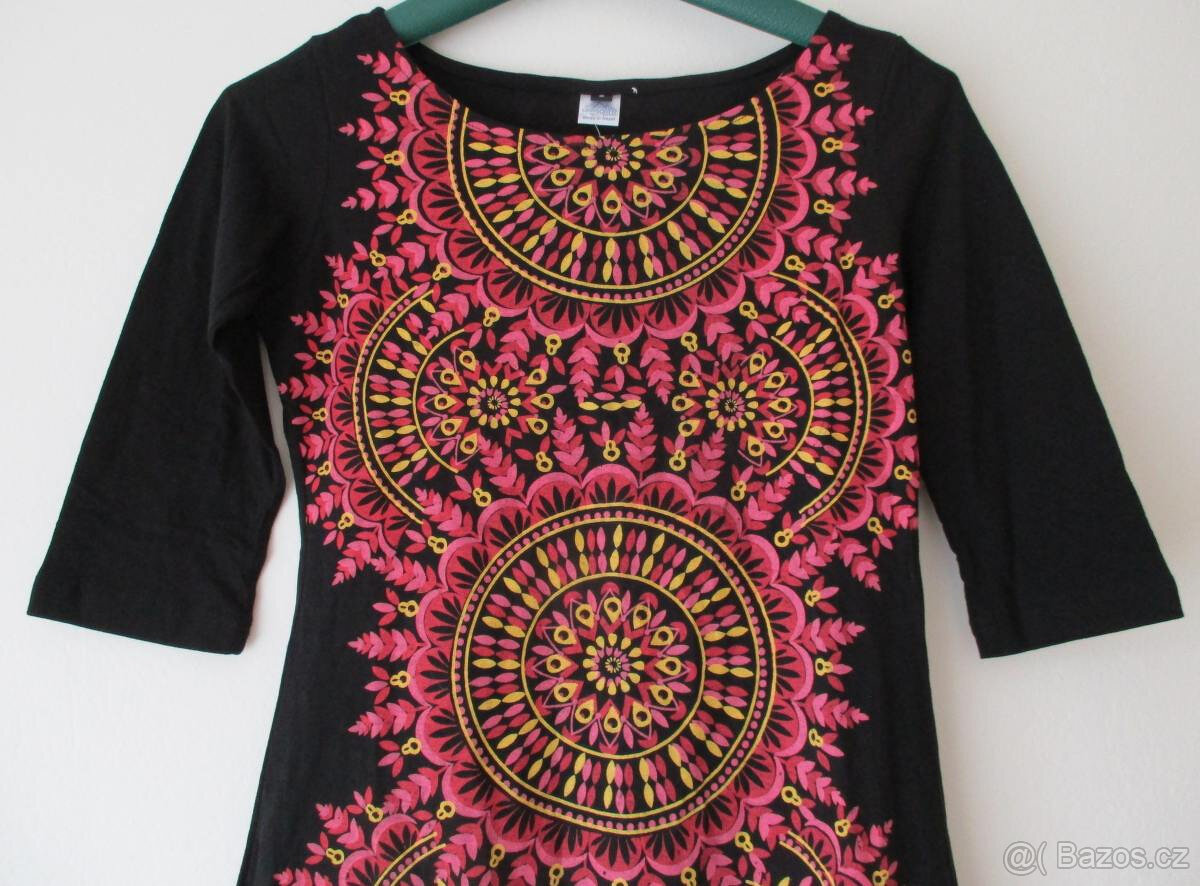 Dámské šaty tunika mandaly Himalife S 36 nové - 2