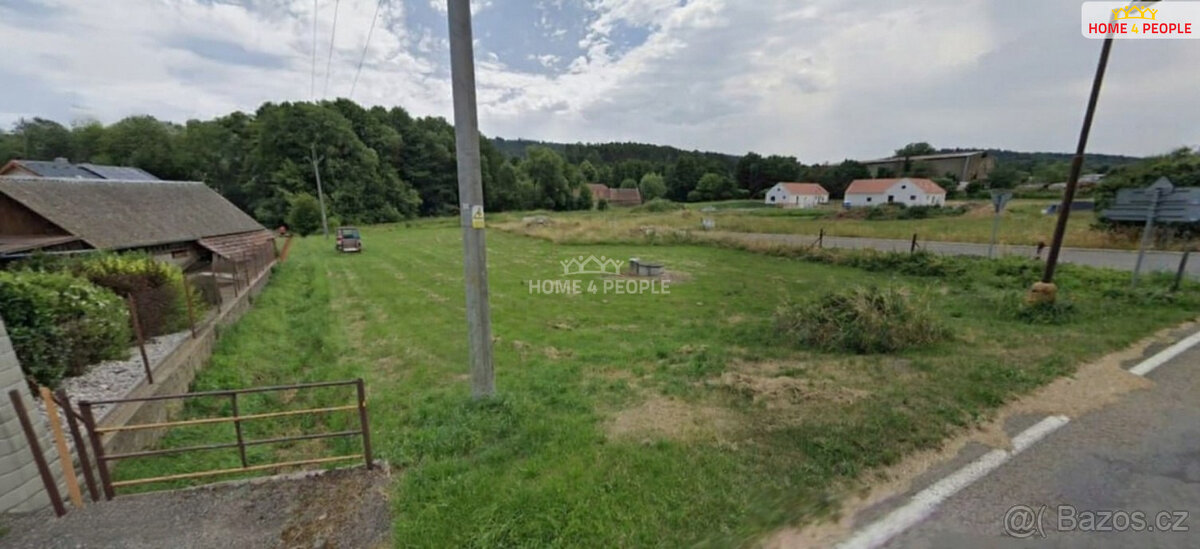 Prodej stavebního pozemku 854 m2, Čím, okres Příbram - 2