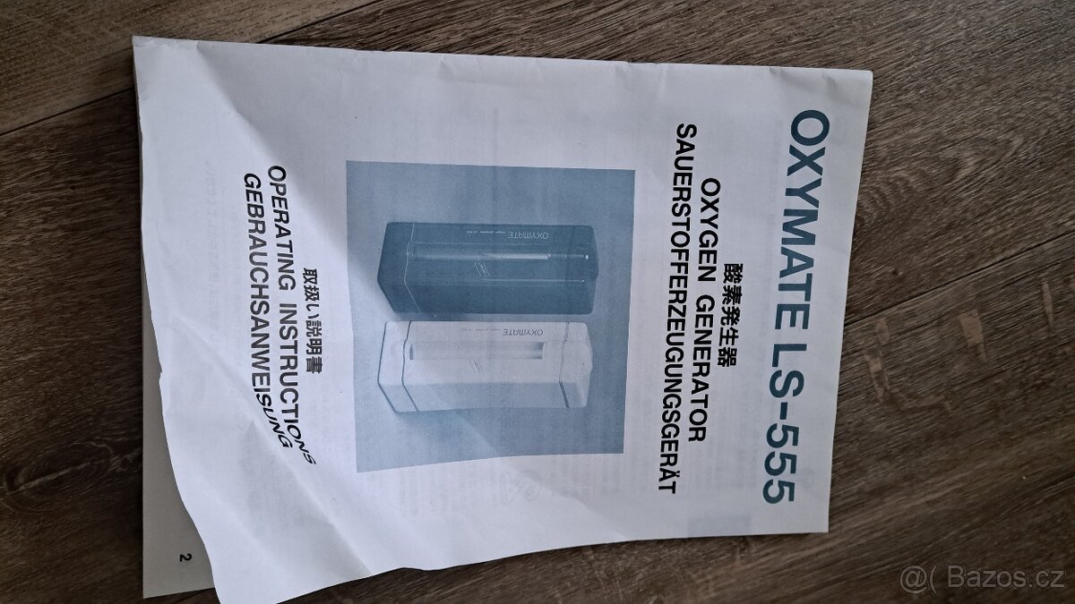 Kyslíkový generátor OXYMATE LS-555 - 2